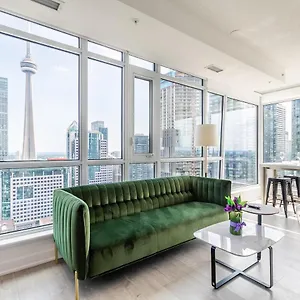 Apartment Luxury 2 Bedroom In The Heart Of Entertainment District W/ Cn Tower View Toronto